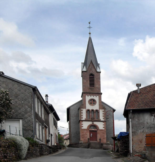 L'église de la Nativité-de-la-Vierge - Raon-lès-Leau (54540) - Meurthe-et-Moselle
