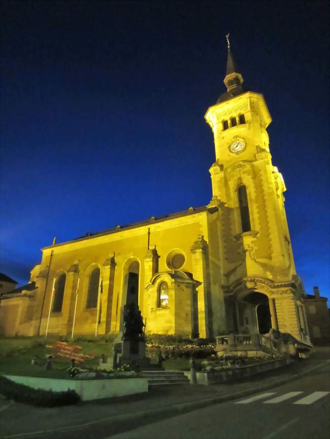 L'église - Thiaucourt-Regniéville (54470) - Meurthe-et-Moselle