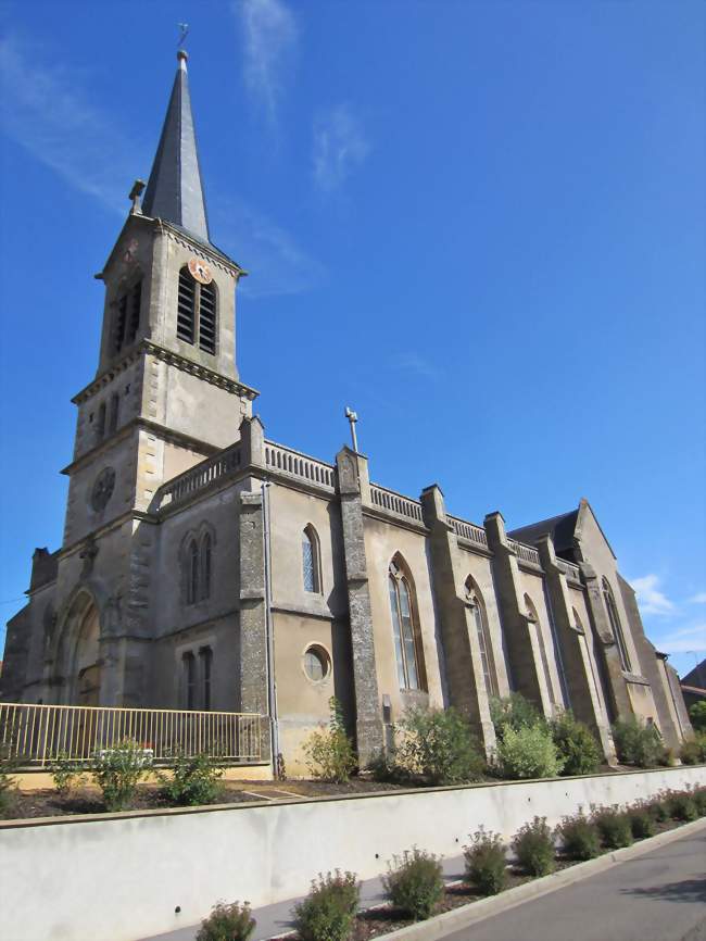 Léglise paroissiale Saint-Rémy - Tiercelet (54190) - Meurthe-et-Moselle