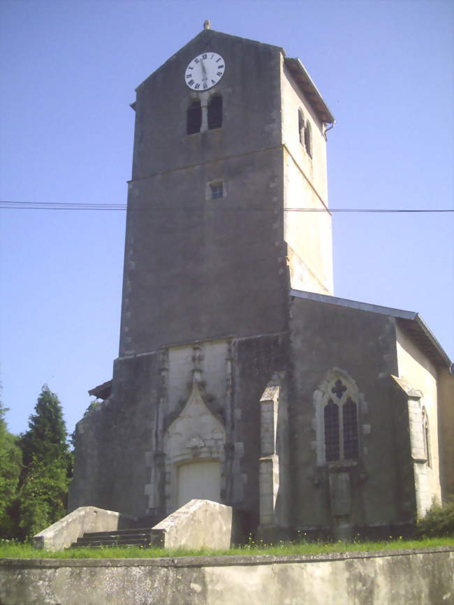 L'église Saint-Laurent - Tonnoy (54210) - Meurthe-et-Moselle