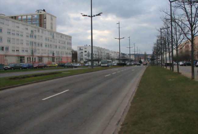 Boulevard de l'Europe à Vanduvre-lès-Nancy - Vanduvre-lès-Nancy (54500) - Meurthe-et-Moselle