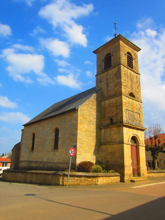 Église Saint-Etienne Saint-Michel - Villers-la-Chèvre (54870) - Meurthe-et-Moselle