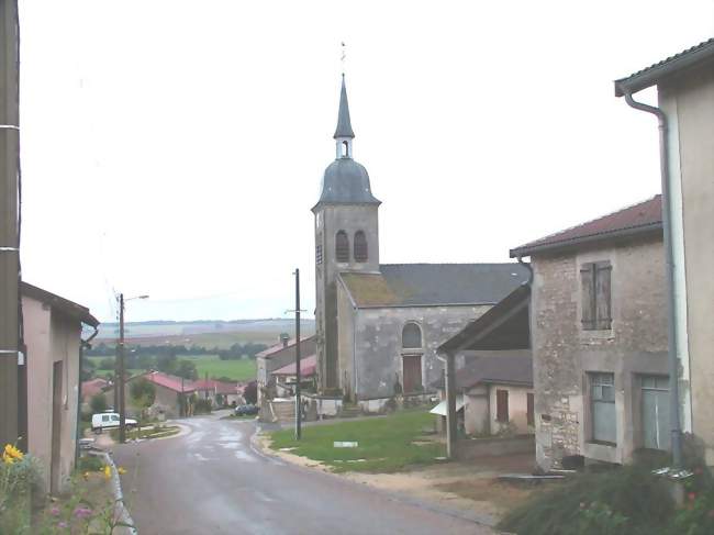 Bouquemont, vue depuis le haut du village - Bouquemont (55300) - Meuse