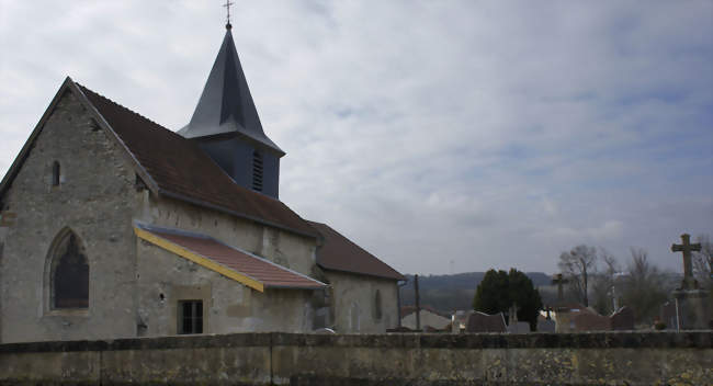 Église de Courcelles sur Aire - Courcelles-sur-Aire (55260) - Meuse