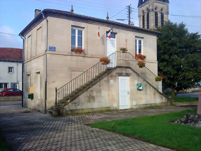 La mairie de la commune - Hévilliers (55290) - Meuse