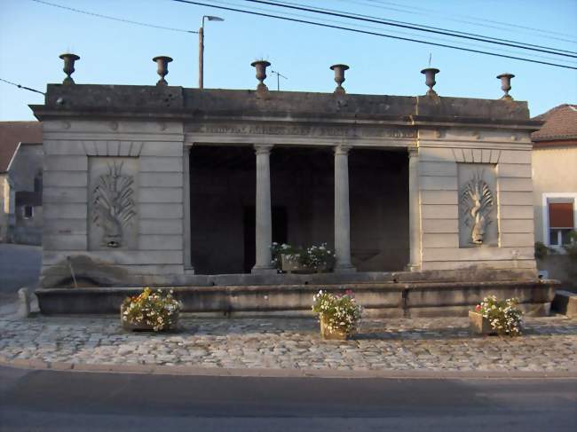 La fontaine-lavoir - Houdelaincourt (55130) - Meuse