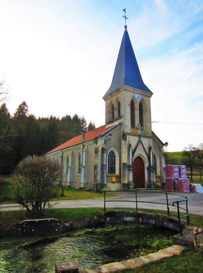 Église Saint-Martin à Deuxnouds-aux-Bois - Lamorville (55300) - Meuse