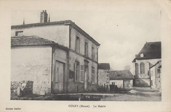 La mairie en 1916 - Loisey-Culey (55000) - Meuse