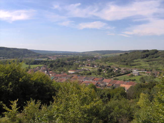 Le village et la vallée de l'Ornain - Nançois-sur-Ornain (55500) - Meuse