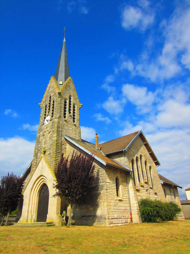 Église Saint-Hilaire - Saint-Hilaire-en-Woëvre (55160) - Meuse