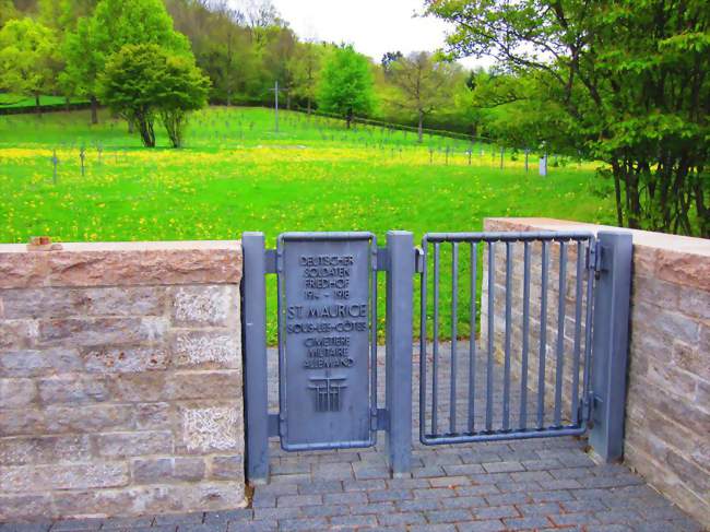 Le cimetière militaire allemand - Saint-Maurice-sous-les-Côtes (55210) - Meuse