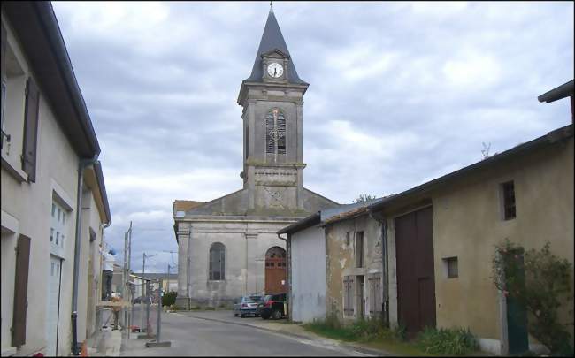 L'église Saint-Martin - Troyon (55300) - Meuse