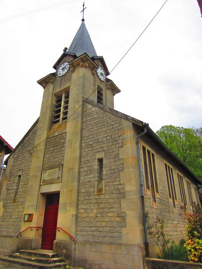 Église Saint-Saintin - Vaux-lès-Palameix (55300) - Meuse
