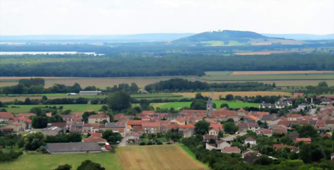 Vigneulles depuis Hattonchâtel - Vigneulles-lès-Hattonchâtel (55210) - Meuse