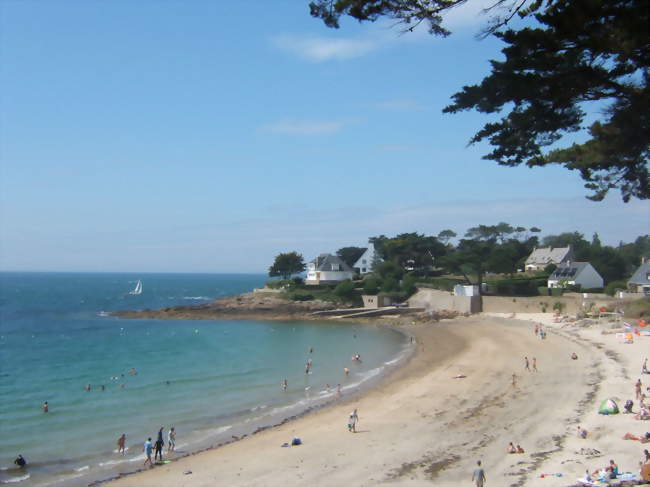 La plage de Port-Navalo à Arzon - Arzon (56640) - Morbihan