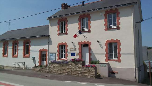La mairie de la commune de Gourhel - Gourhel (56800) - Morbihan