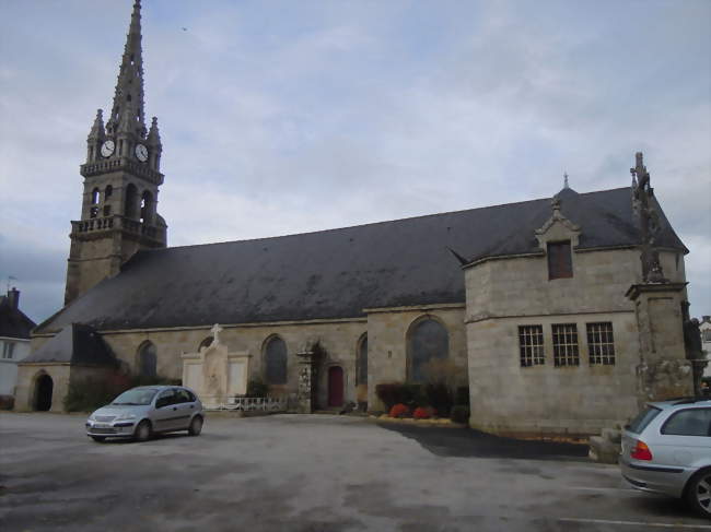 L'église paroissiale - Guiscriff (56560) - Morbihan