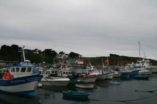 Le port Saint-Gildas - Île-d'Houat (56170) - Morbihan