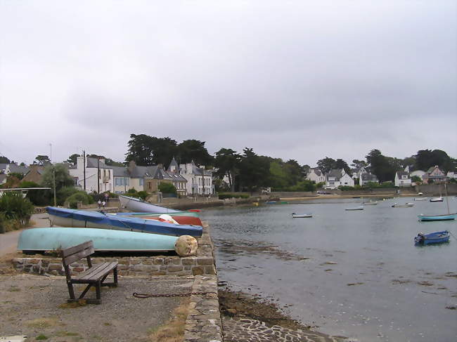 Vue de la Baie de Port Lagaden - Larmor-Baden (56870) - Morbihan