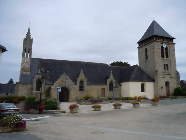 L'église Saint Mélaine - Meslan (56320) - Morbihan