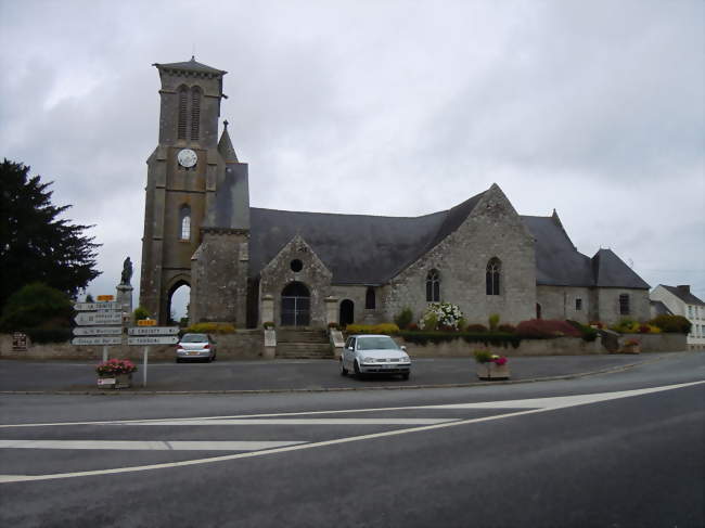 L'église Saint-Beheau - Priziac (56320) - Morbihan