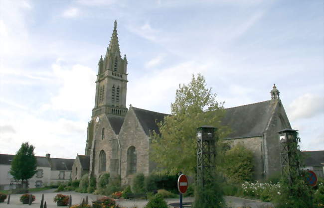 L'église Saint-Jean-de-Berveley - Saint-Jean-Brévelay (56660) - Morbihan