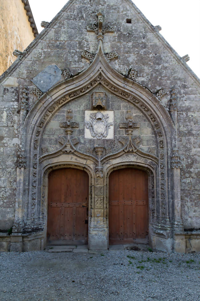 Portail de l'église Saint-Golven - Taupont (56800) - Morbihan