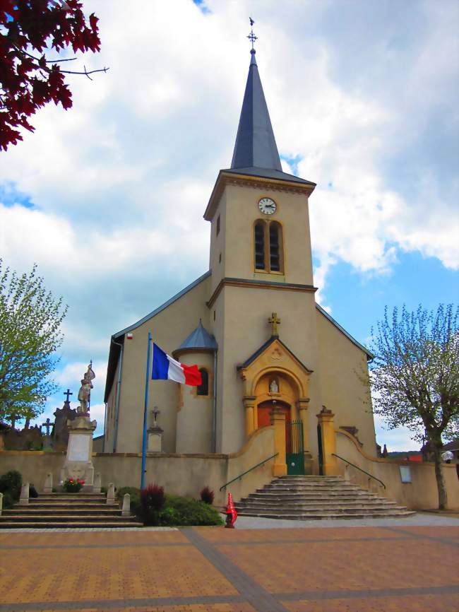 Église Saint-Luc - Aboncourt (57920) - Moselle