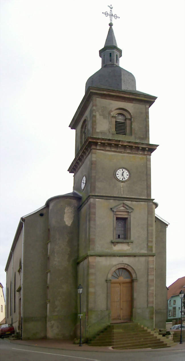 L'église Saint-Adelphe - Albestroff (57670) - Moselle