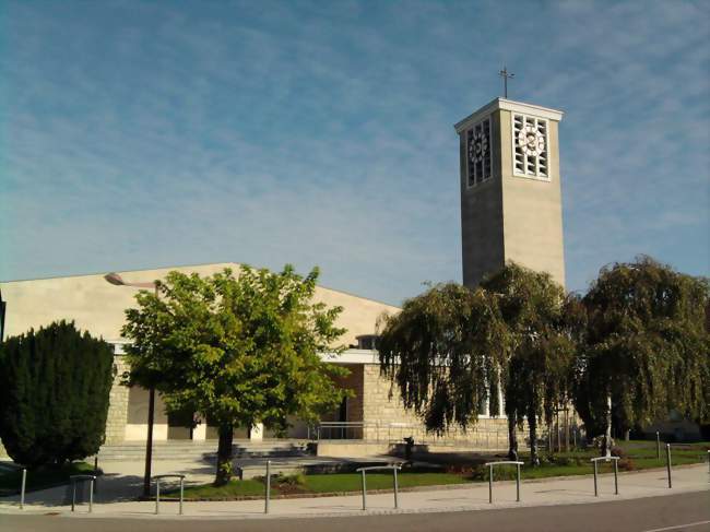 L'église Sainte-Catherine - Bliesbruck (57200) - Moselle