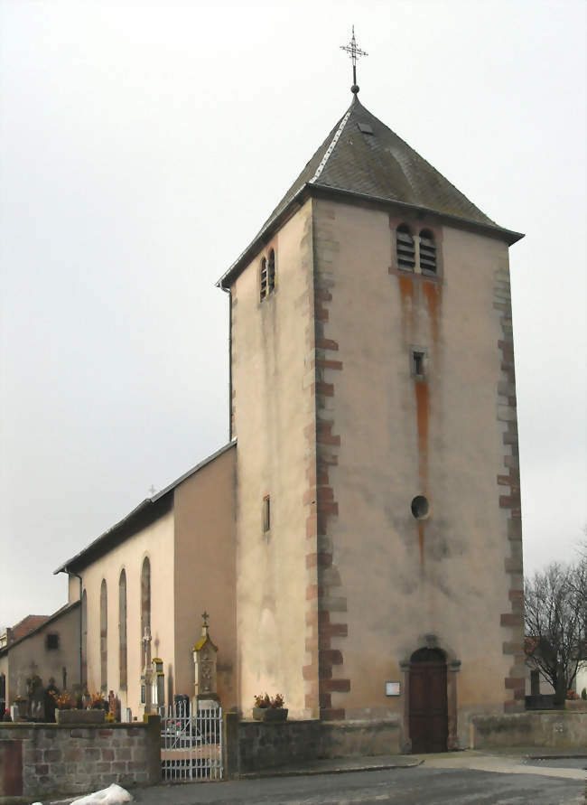 L'église Saint-Michel - Bourscheid (57370) - Moselle