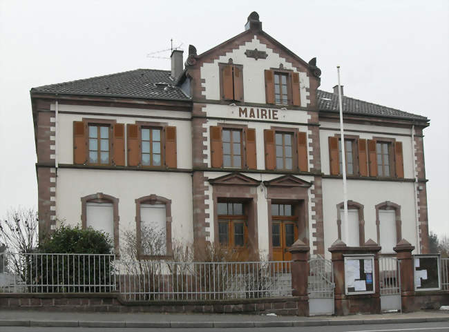 La mairie - Danne-et-Quatre-Vents (57370) - Moselle