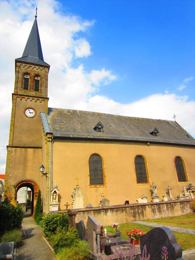 Église Saint-Jean-Baptiste - Denting (57220) - Moselle
