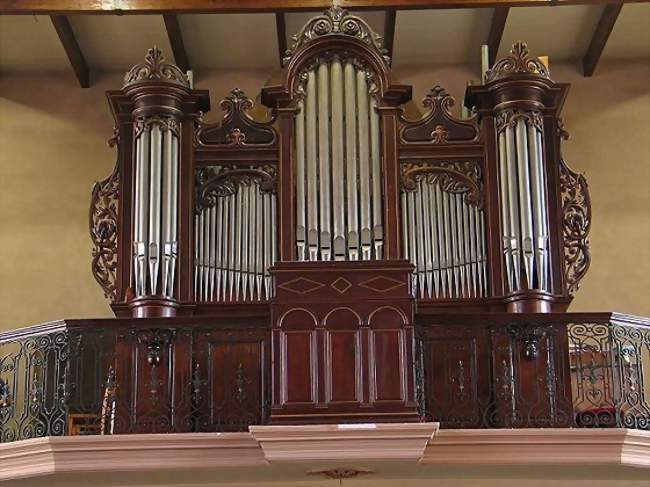 L'orgue Verschneider de l'église Saint-François-de-Sales - Diffembach-lès-Hellimer (57660) - Moselle