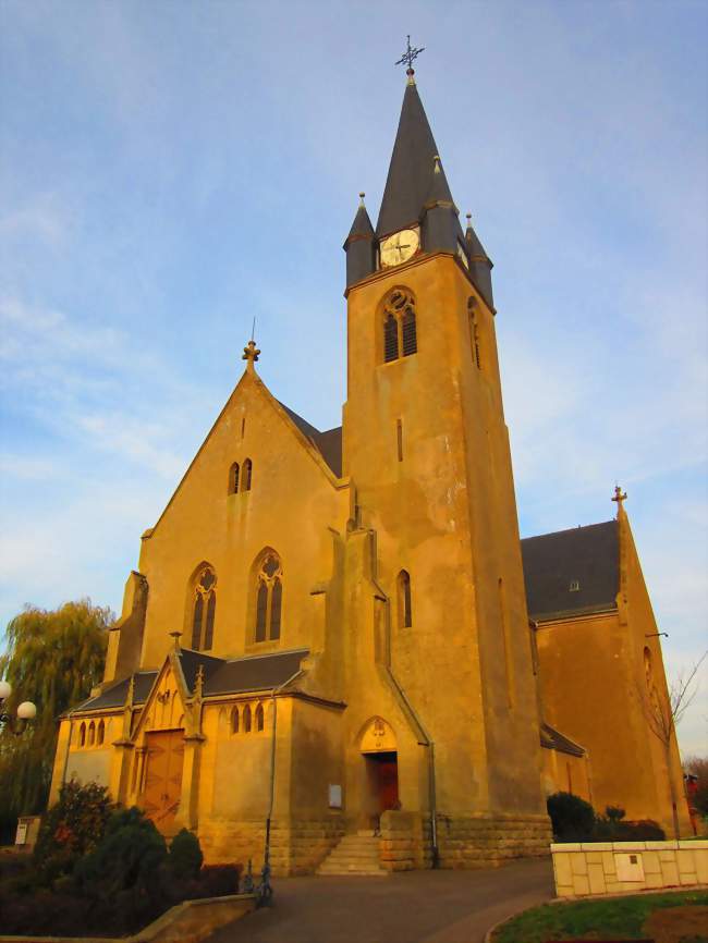 Léglise paroissiale Sainte-Catherine - Distroff (57925) - Moselle
