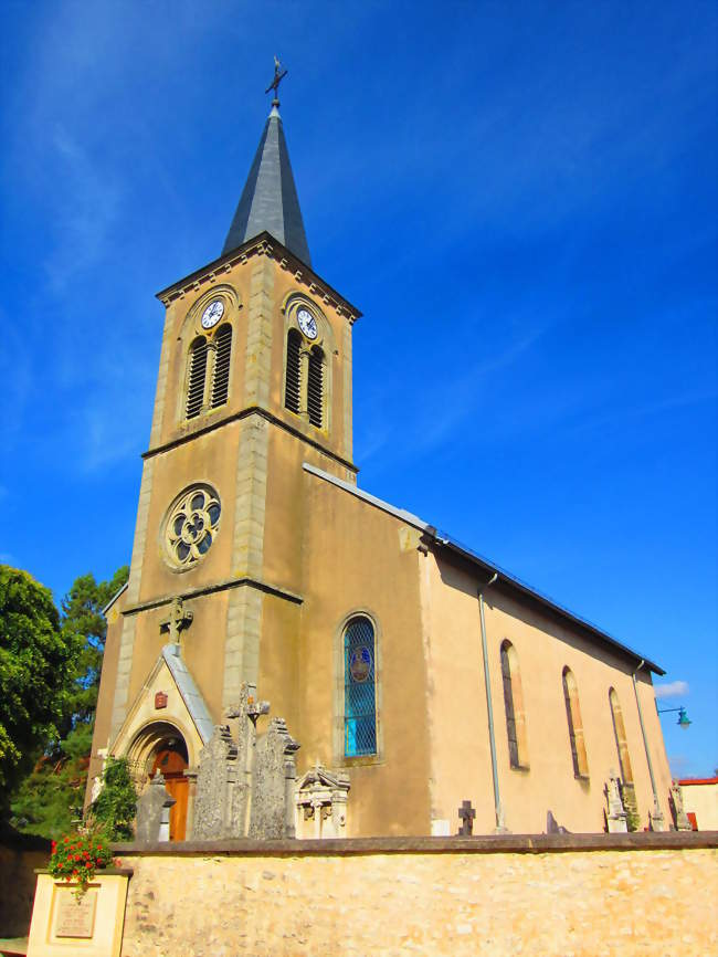 Léglise Saint-Wendelin (1874) - Éblange (57220) - Moselle