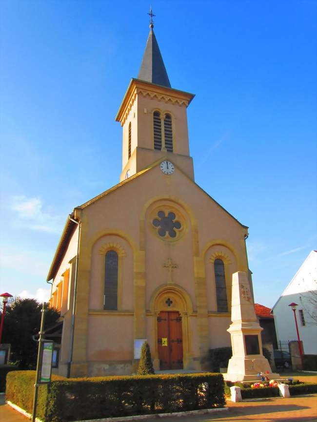 Église Paroissiale Saint-Antoine Abbé - Gavisse (57570) - Moselle