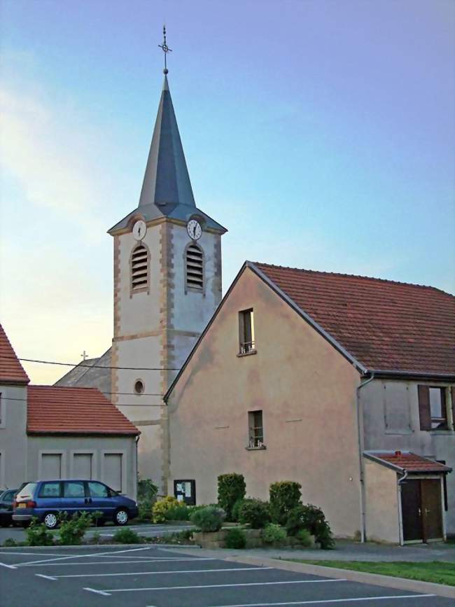 L'église de Guenviller - Guenviller (57470) - Moselle