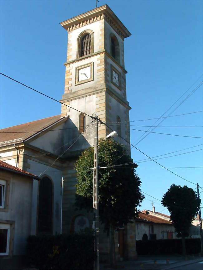 Église Saint-Gangoulf, 1848 - Guessling-Hémering (57380) - Moselle