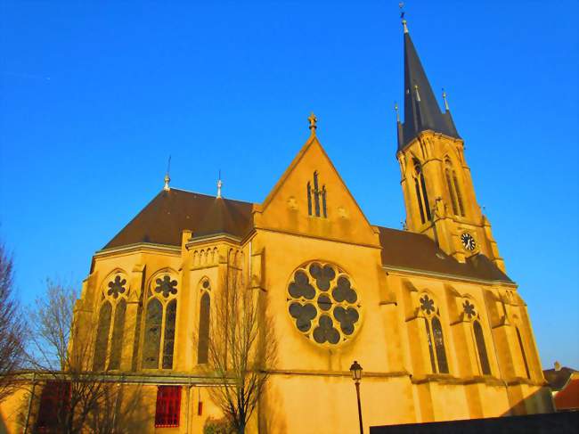 Église Saint-Willibord - Basse-Ham (57970) - Moselle