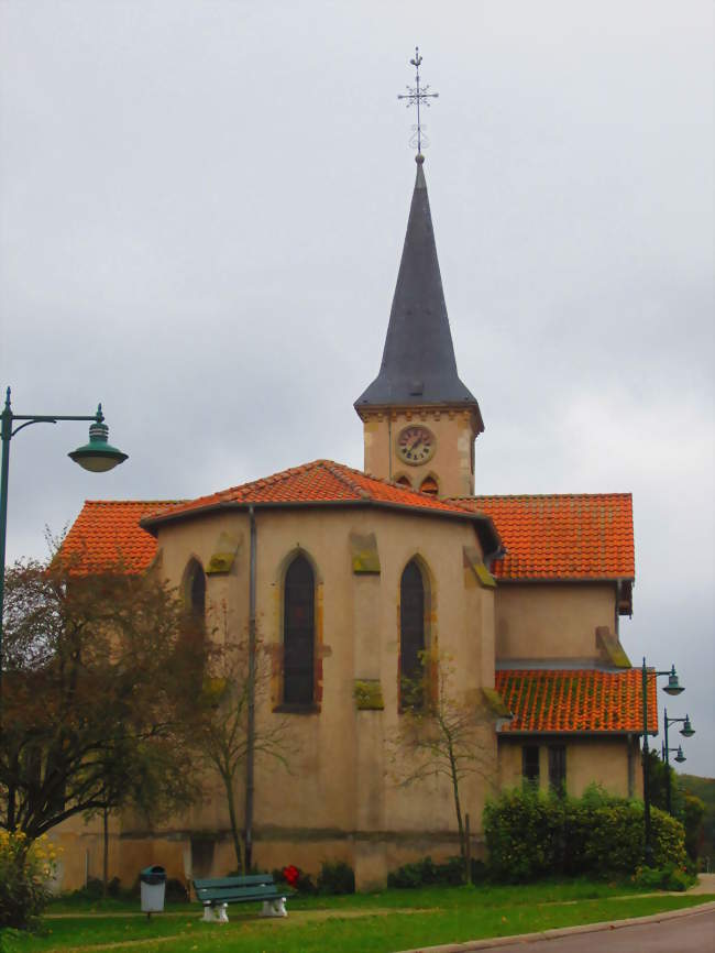 Église Saint-Hubert - Hémilly (57690) - Moselle