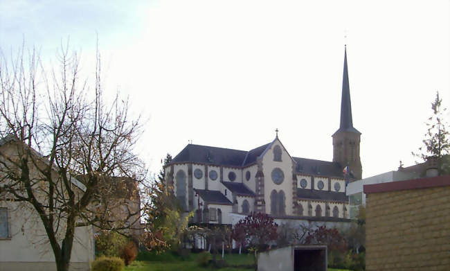 L'église de l'Immaculée Conception - Holving (57510) - Moselle