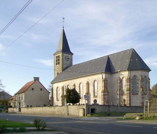 L'église Saint-Maurice - Hoste (57510) - Moselle