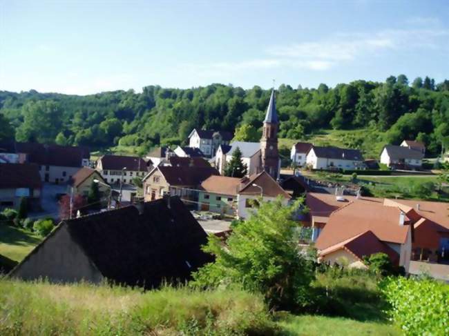 Vue du village - Hottviller (57720) - Moselle