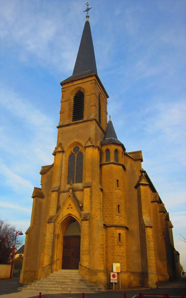 Église Paroissiale Saint Quirin - Kuntzig (57970) - Moselle