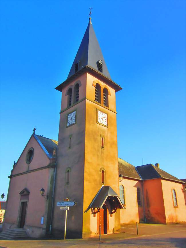 Église Saint-Martin - Launstroff (57480) - Moselle