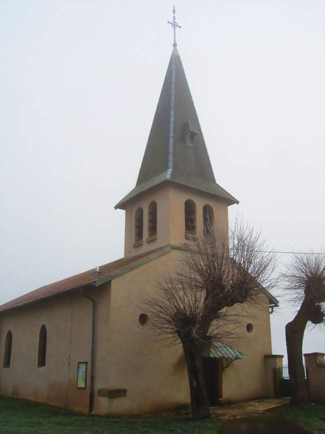 Église Saint-Gibrien - Lindre-Haute (57260) - Moselle