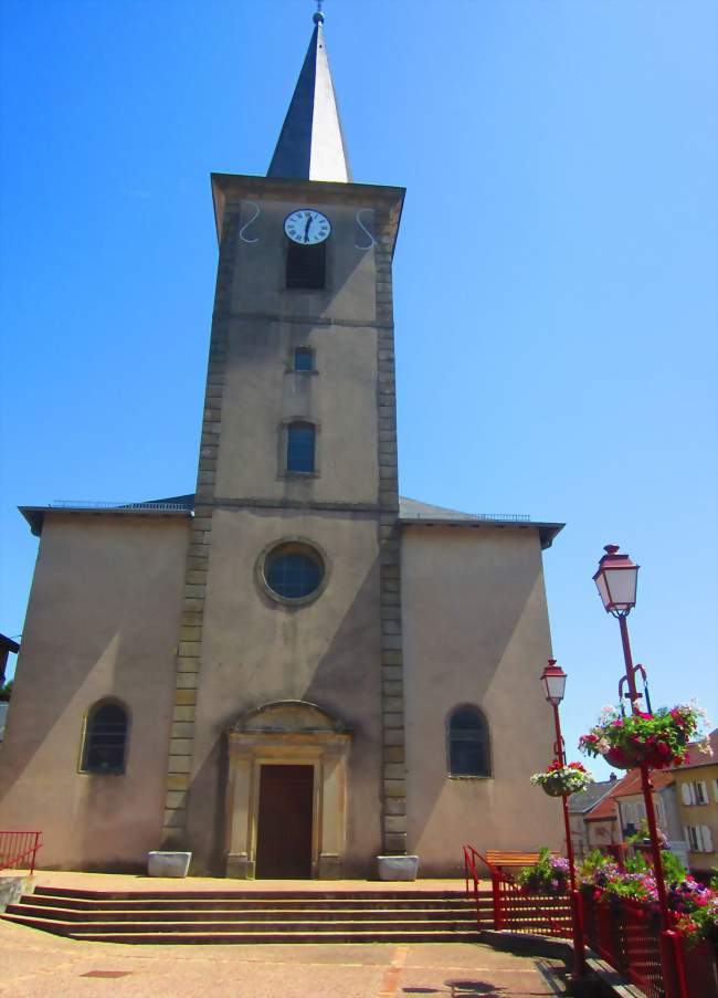 Église Exaltation-Sainte-Croix - Lorquin (57790) - Moselle