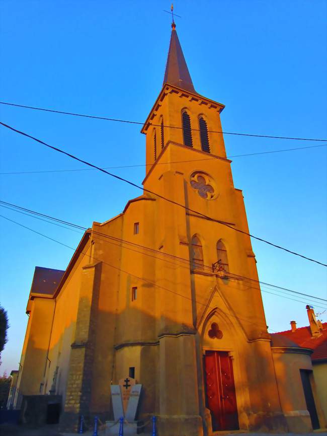 Église Saint-Séverin - Malling (57480) - Moselle