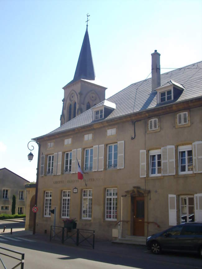 La mairie - Manom (57100) - Moselle